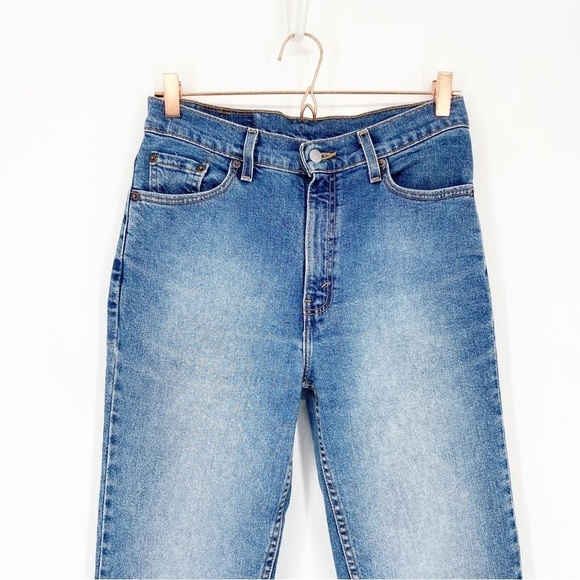 Vintage Y2K Levis 512 Slim Fit Tapered Leg High Waist Mom Jeans - Picture 12 of 14